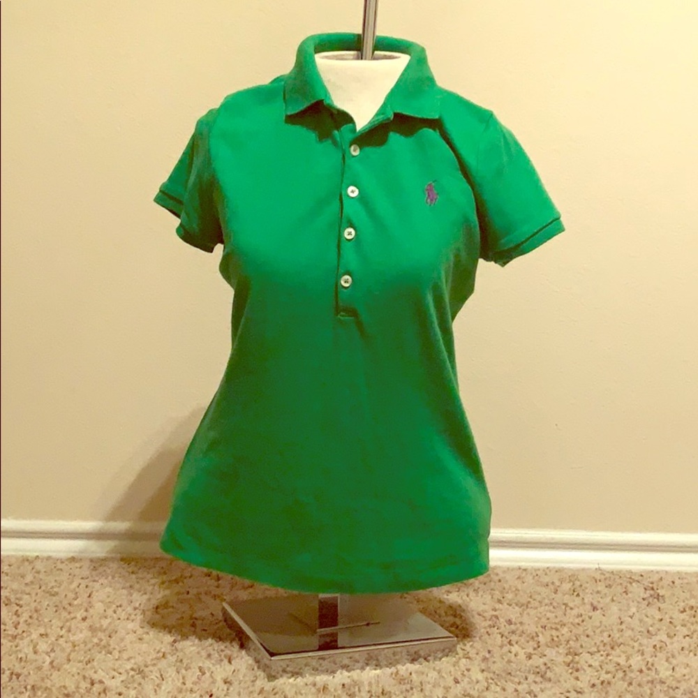 Kelly Green Ralph Lauren Sport Medium Slim Fit